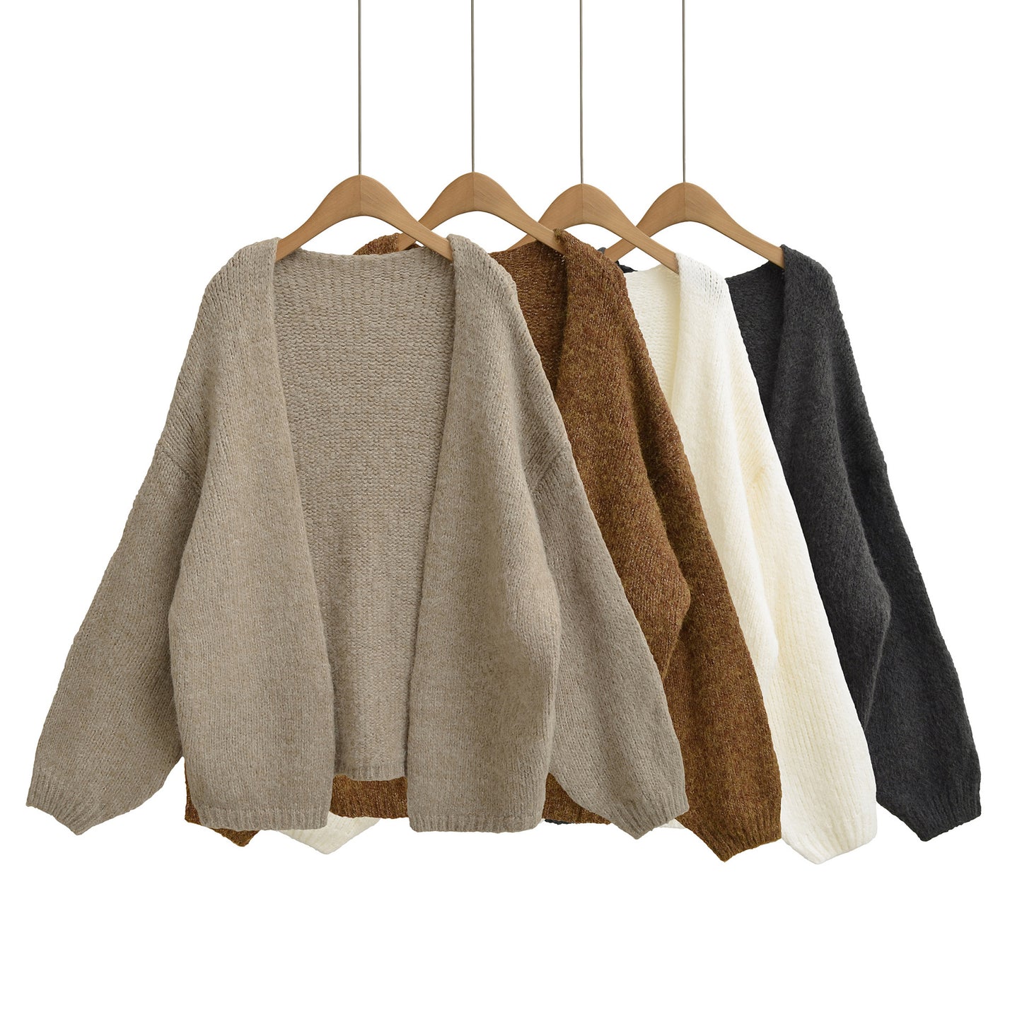 Woolen blanket thick needle fluffy and lazy sweater