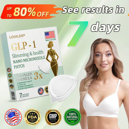 【New Product Last Minute! 80% OFF】LOVILDS® NIDDK Nano Patch 🇺🇸⚕️ (Painless 24/7 Fat Burning | Lose 20 Pounds in Weeks | Crush Cravings Fast!